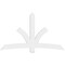 Ekena Millwork Davenport Architectural Grade PVC Gable Bracket, 84"W x 49"H x 2"D x 6"F, 14/12 Pitch GBP084X49X0206DAV00 - alternate 4
